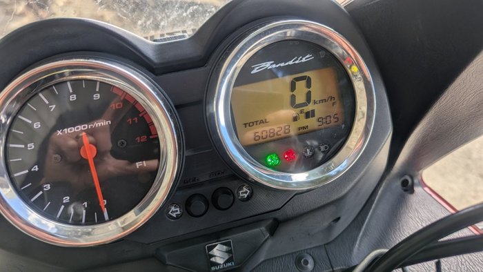 2007 Suzuki GSF1250S (BANDIT) Maroon