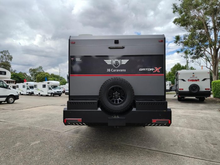 2026 JB Caravans Gator X 17'10 Rear Door L-Shape Lounge