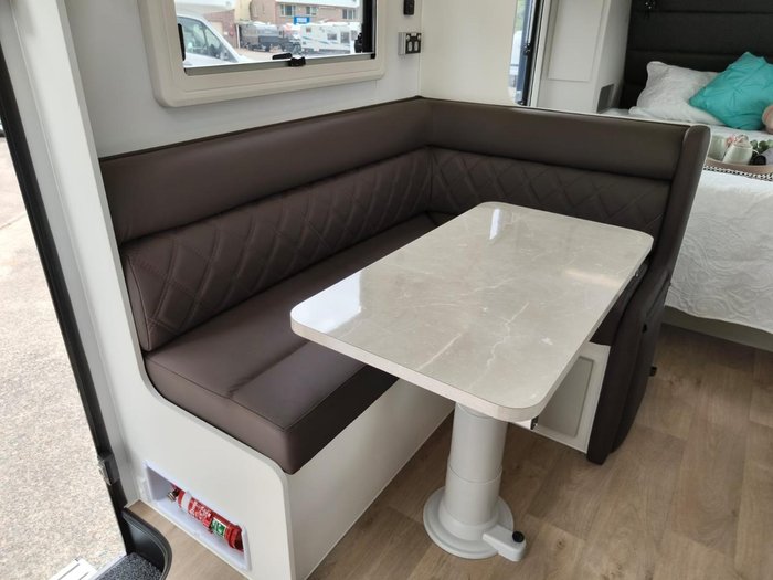 2026 JB Caravans Gator X 17'10 Rear Door L-Shape Lounge