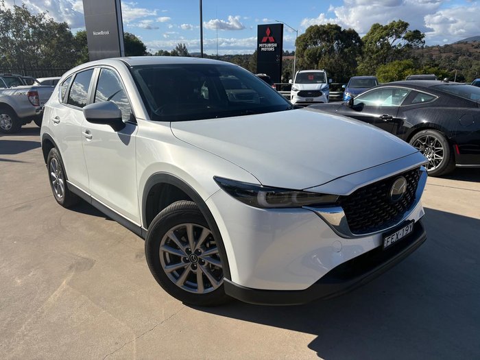 2024 Mazda CX-5 G25 Maxx Sport KF Series Rhodium White