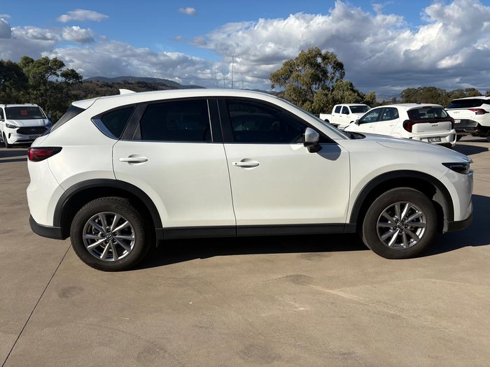 2024 Mazda CX-5 G25 Maxx Sport KF Series Rhodium White