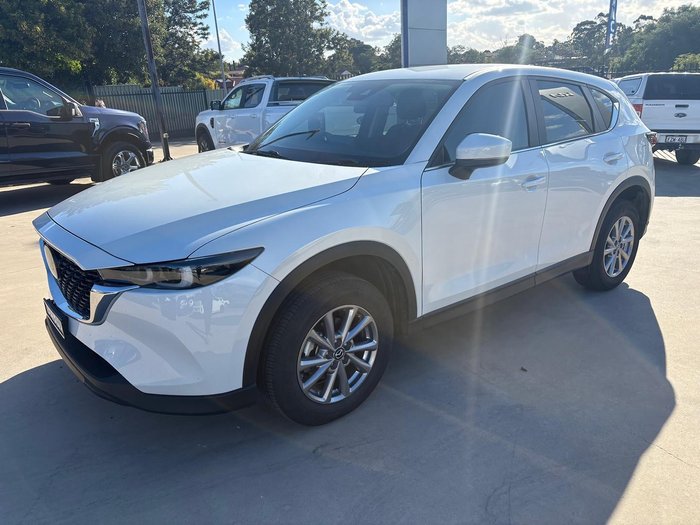 2024 Mazda CX-5 G25 Maxx Sport KF Series Rhodium White