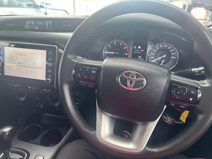 2021 Toyota Hilux SR GUN126R 4X4 Dual Range Glacier White