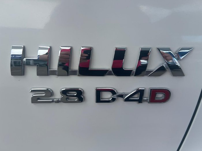 2021 Toyota Hilux SR GUN126R 4X4 Dual Range Glacier White