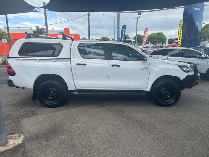 2021 Toyota Hilux SR GUN126R 4X4 Dual Range Glacier White
