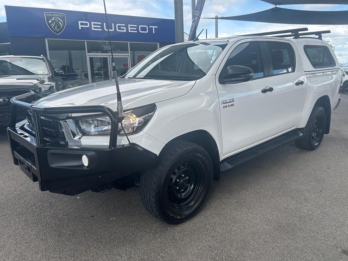 2021 Toyota Hilux SR GUN126R 4X4 Dual Range Glacier White