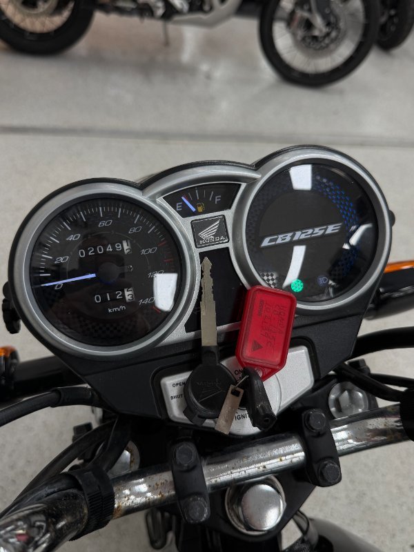 2019 Honda CB125E Black