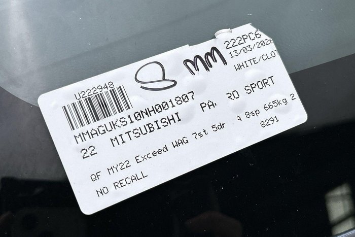 2022 Mitsubishi Pajero Sport Exceed