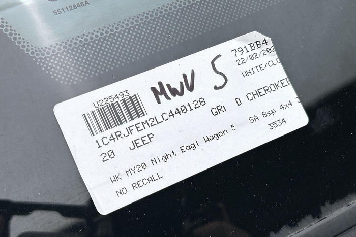 2020 Jeep Grand Cherokee Night Eagle