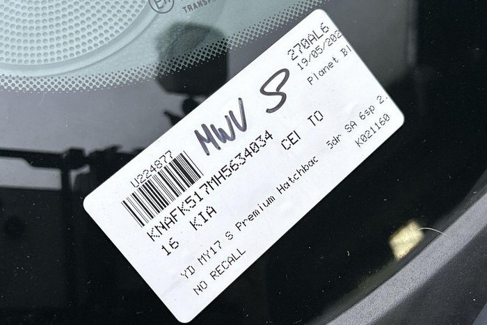 2016 Kia Cerato S Premium