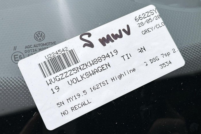 2019 Volkswagen Tiguan 162TSI Highline