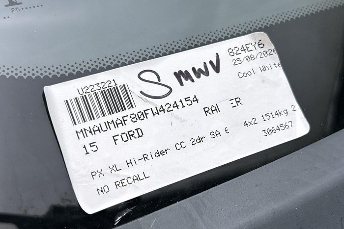 2015 Ford Ranger XL Hi-Rider