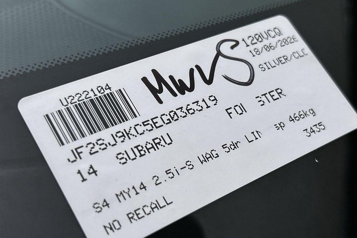 2014 Subaru Forester 2.5i-S