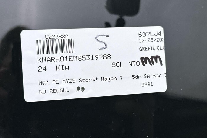 2024 Kia Sorento Sport+