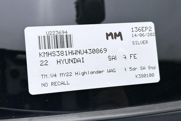 2022 Hyundai Santa Fe Highlander