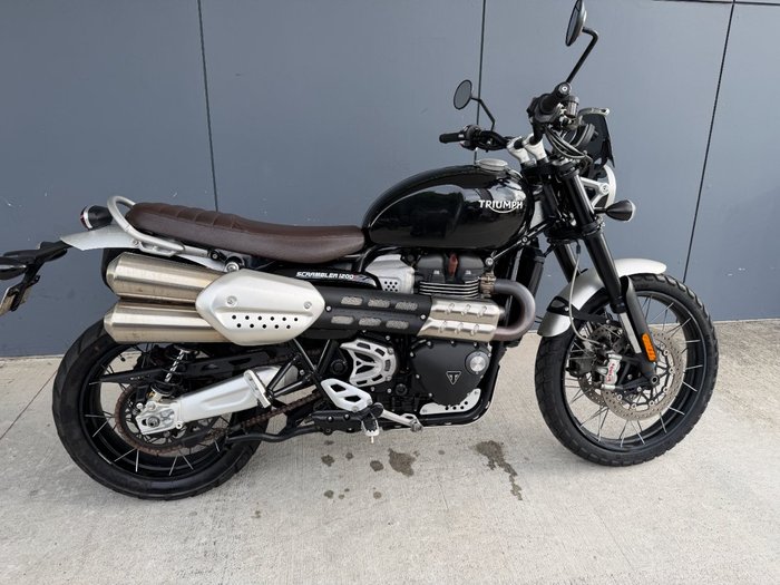 2022 Triumph SCRAMBLER 1200 XC BLACK