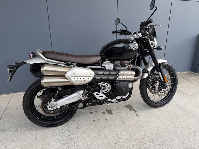 2022 Triumph SCRAMBLER 1200 XC BLACK