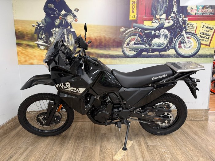 2026 Kawasaki KLR650 (KL650) Black