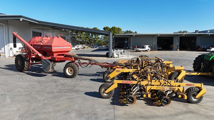 Morris 8336 Air Seeder + Serafin Ultisow 12m Disc Seeder 48 Row (Available Together or Separate)