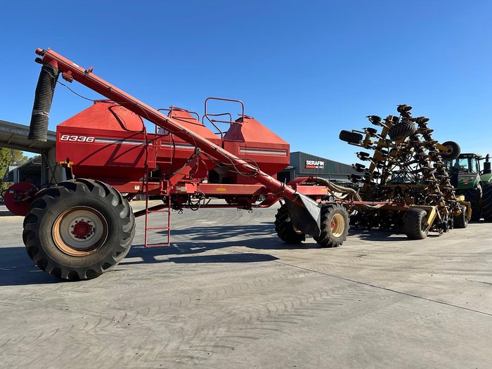0 Morris 8336 Air Seeder + Serafin Ultisow 12m Disc Seeder 48 Row (Available Together or Separate)