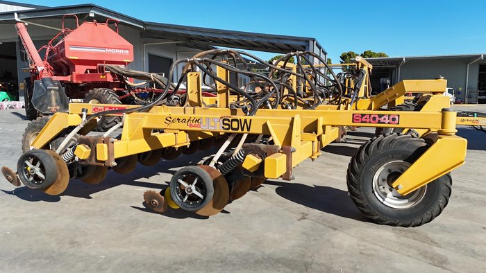 0 Morris 8336 Air Seeder + Serafin Ultisow 12m Disc Seeder 48 Row (Available Together or Separate)