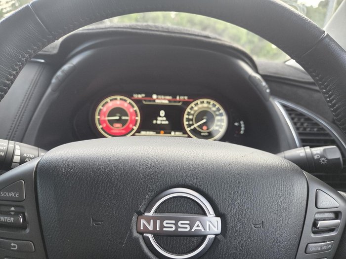 2023 Nissan Patrol Ti Y62 MY23 4X4 Dual Range Moonstone White