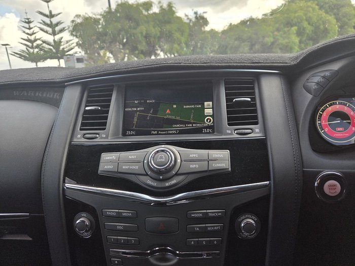 2023 Nissan Patrol Warrior Y62 MY23 4X4 Dual Range Moonstone White
