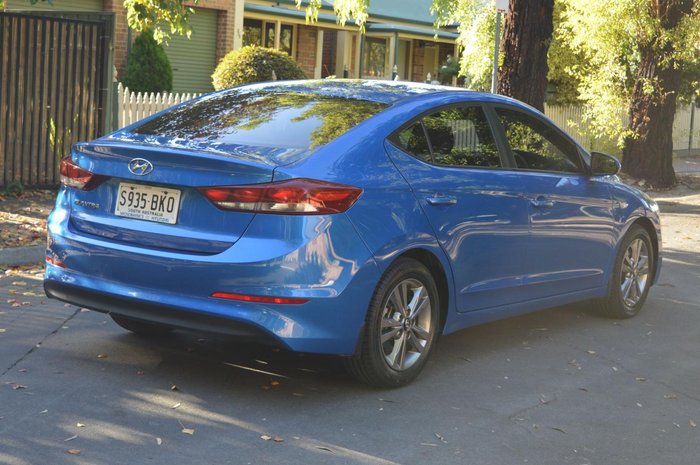 2015 Hyundai Elantra Active AD MY17 Marina Blue