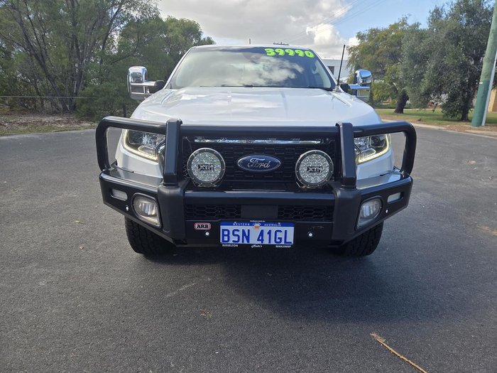 2021 Ford Ranger XLT PX MkIII MY21.25 4X4 Dual Range White