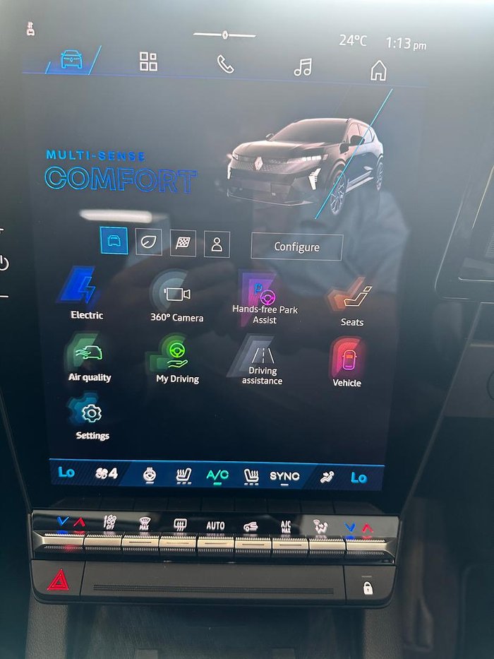 2026 Renault Scenic E-Tech Esprit Alpine EV87 XCB MY26 Diamond Black