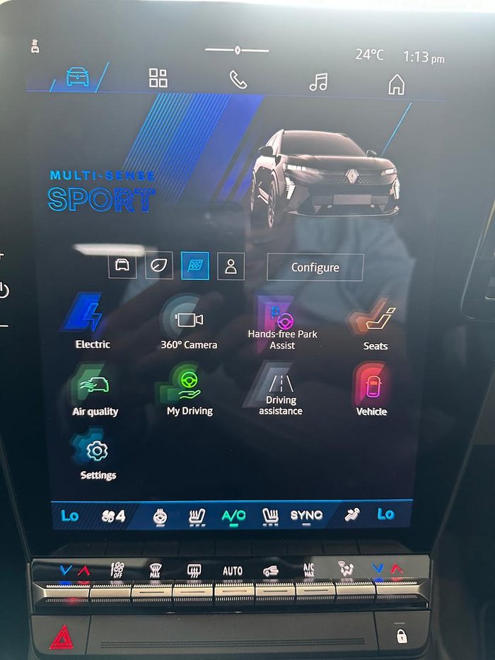 2026 Renault Scenic E-Tech Esprit Alpine EV87 XCB MY26 Diamond Black