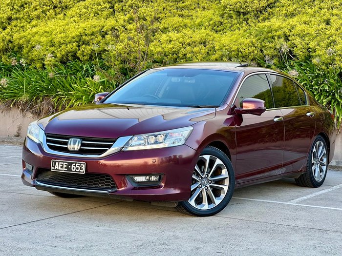 2015 Honda Accord V6L 9th Gen MY15 Carnelian Red