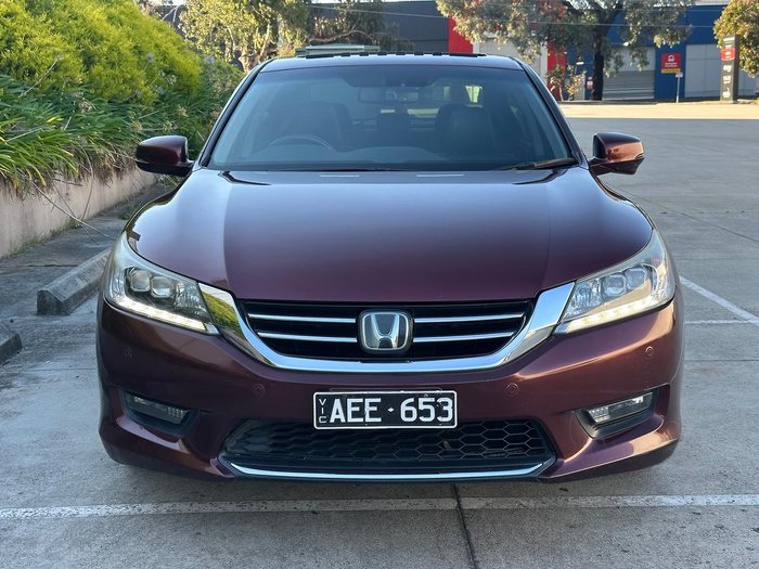 2015 Honda Accord V6L 9th Gen MY15 Carnelian Red