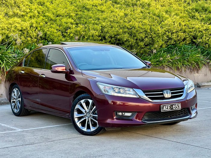 2015 Honda Accord V6L 9th Gen MY15 Carnelian Red