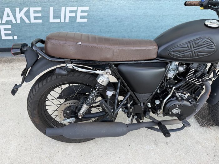 2022 BRAAAP ST-250 CAFE RACER Black