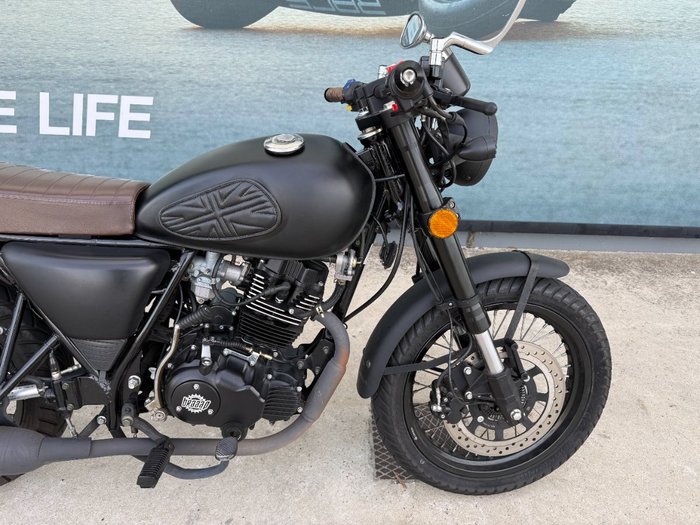 2022 BRAAAP ST-250 CAFE RACER Black