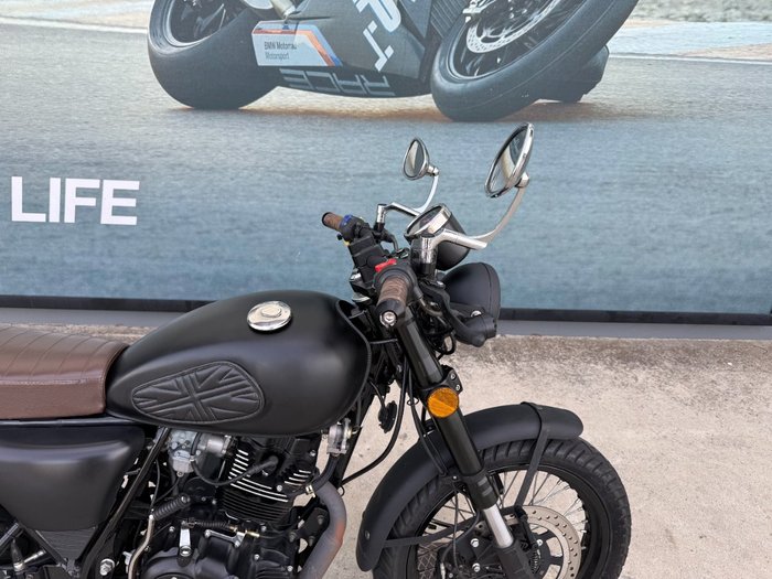 2022 BRAAAP ST-250 CAFE RACER Black