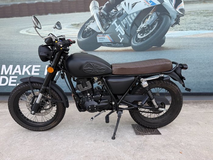 2022 BRAAAP ST-250 CAFE RACER Black