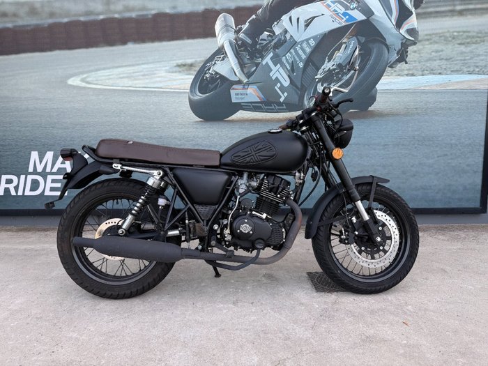 2022 BRAAAP ST-250 CAFE RACER Black