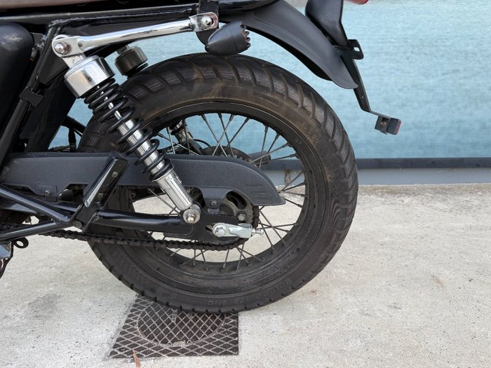 2022 BRAAAP ST-250 CAFE RACER Black