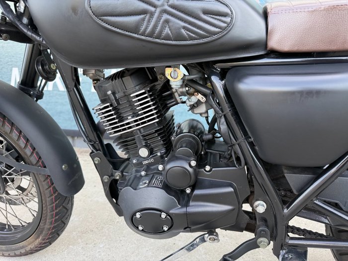 2022 BRAAAP ST-250 CAFE RACER Black