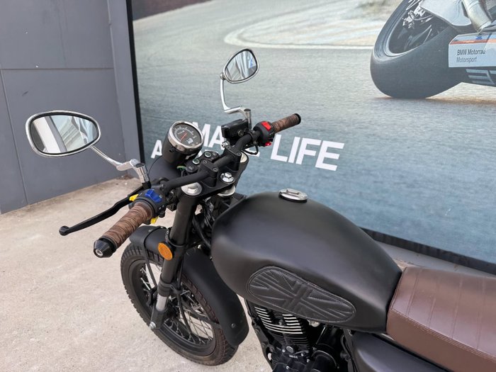 2022 BRAAAP ST-250 CAFE RACER Black