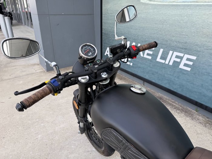 2022 BRAAAP ST-250 CAFE RACER Black