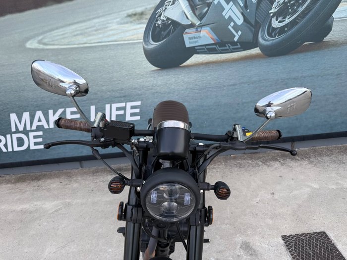 2022 BRAAAP ST-250 CAFE RACER Black