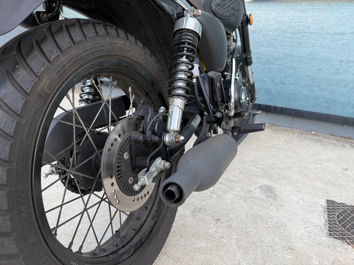 2022 BRAAAP ST-250 CAFE RACER Black