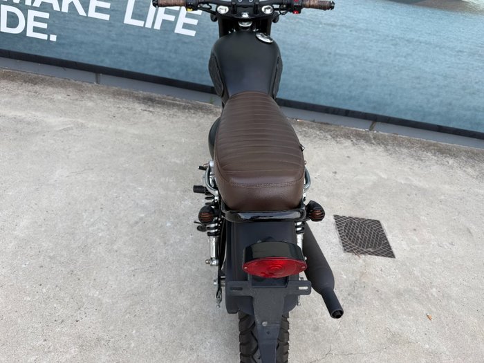 2022 BRAAAP ST-250 CAFE RACER Black