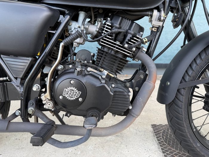 2022 BRAAAP ST-250 CAFE RACER Black