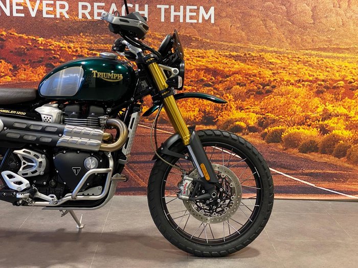 2021 Triumph Scrambler 1200 Steve McQueen Edition Scrambler Green