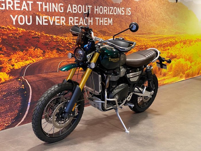 2021 Triumph Scrambler 1200 Steve McQueen Edition Scrambler Green