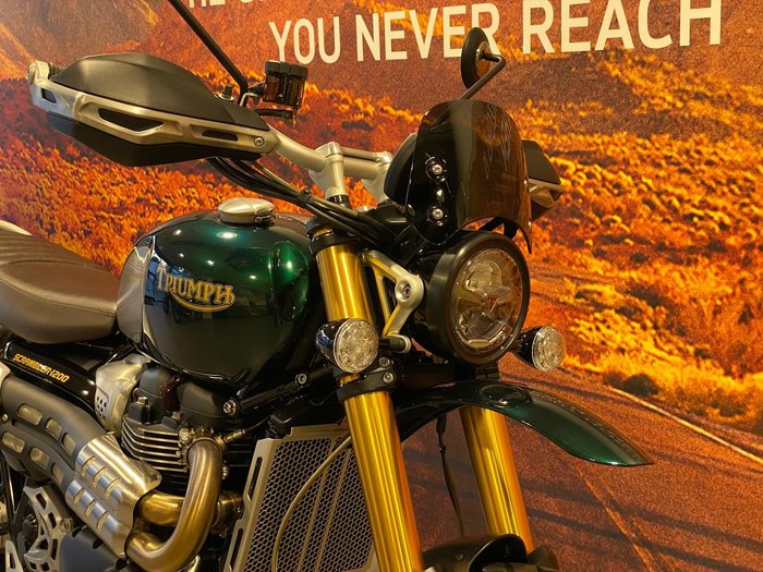 2021 Triumph Scrambler 1200 Steve McQueen Edition Scrambler Green
